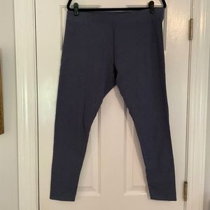 L.L. Bean Pull-On Heather Blue Pants Size L Reg